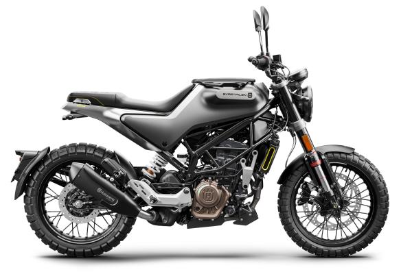 Husqvarna Svartpilen 125 2021 side shot